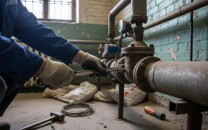 За 100 млн руб. жилые дома Петербурга подготовили к отопительному сезону