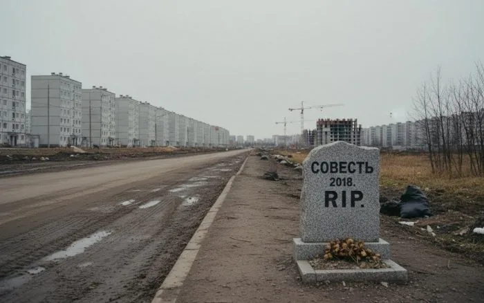 На выезде из Нового Мурино похоронили совесть городских властей