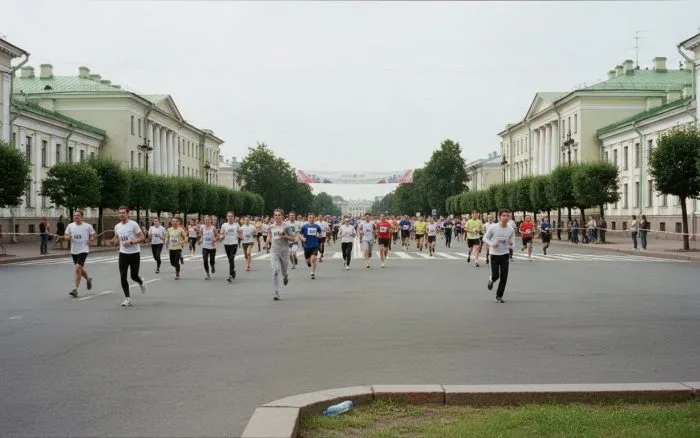 В Пушкине прошел 92-й международный легкоатлетический пробег