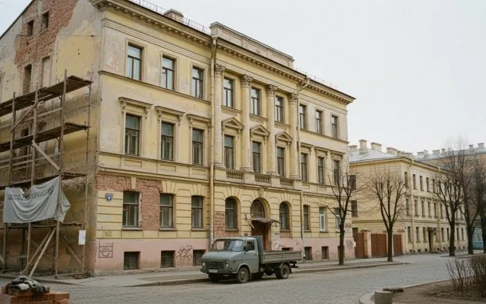 В Петербурге  спасли от сноса историческое здание на Херсонской улице