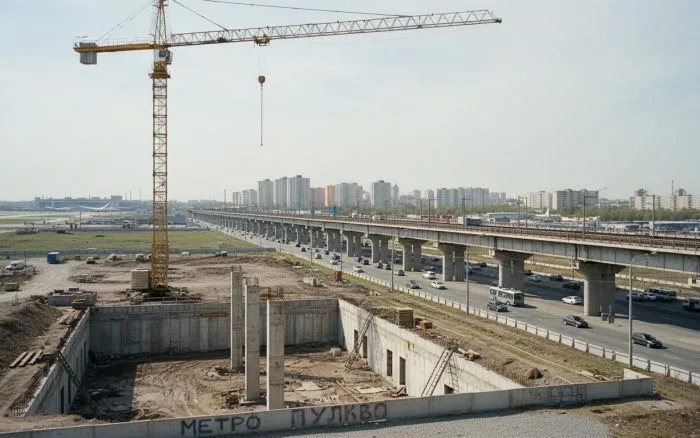 В Петербурге могут продлить ветку метрополитена  до аэропорта Пулково