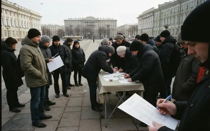 Петербуржцы собирают подписи под петицией о лишении депутатского мандата М. Резника
