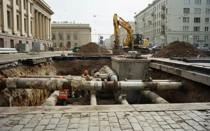 За прошлый год количество дефектов на теплосетях СПб увеличилось на 11%