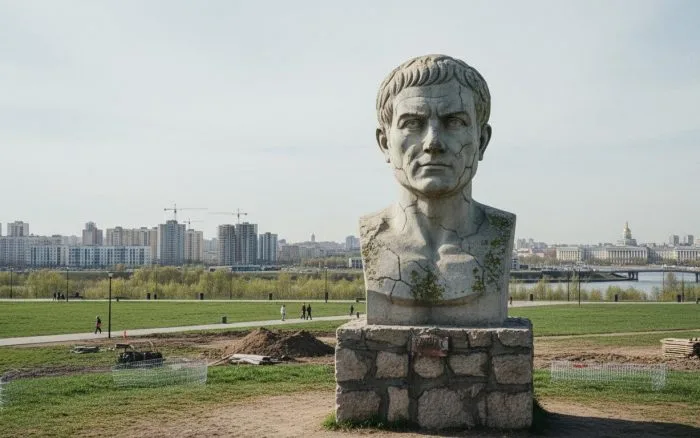Бюст римского императора Гая Юлия Цезаря появился на Парнасе