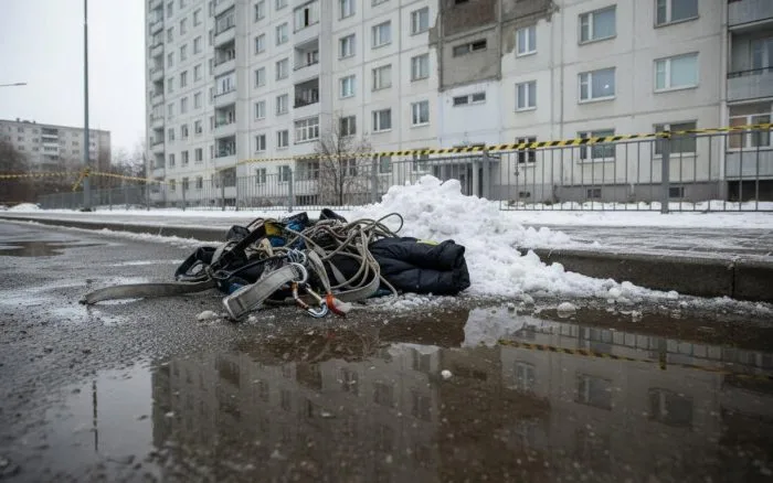 Упавший с высотки альпинист чудом остался жив