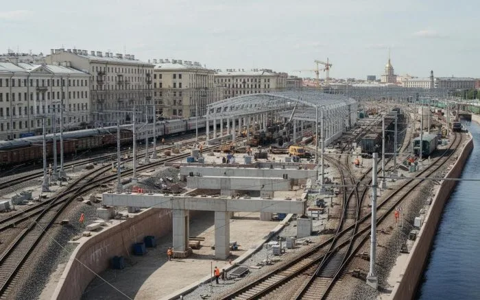 На развитие петербургского железнодорожного узла потратят 600 млрд руб.
