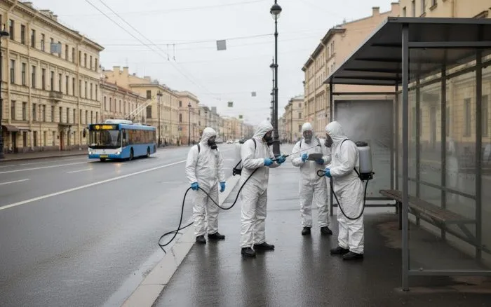 Военные химики очистят Петербург и ЛО