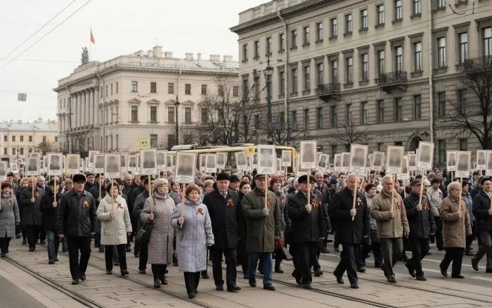 В Петербурге акция «Бессмертный полк» состоится в традиционном формате