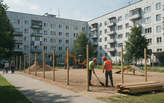 В Красногвардейском районе появится площадка для дрессировки и выгула собак