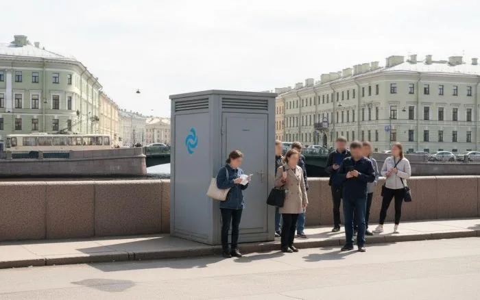 В Санкт-Петербурге за 6 месяцев 4,5 млн человек посетили бесплатные туалеты Водоканала