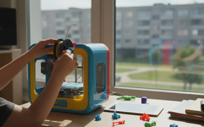 Стартапер из Санкт-Петербурга изобрел 3D-принтер для детей