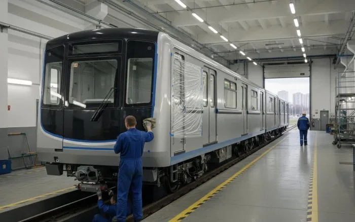 В Петербурге скоро введут в эксплуатацию новые шестивагонные составы метро