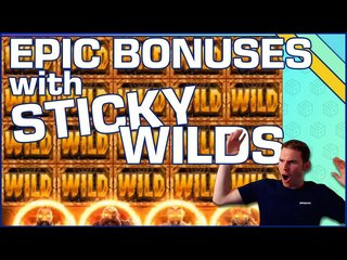 Sticky Wild в игровых автоматах в казино Вулкан